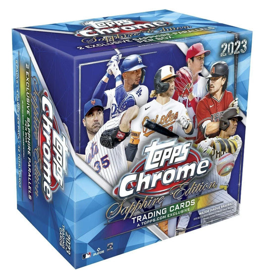 2023 Topps Chrome Baseball Sapphire Edition Hobby Box