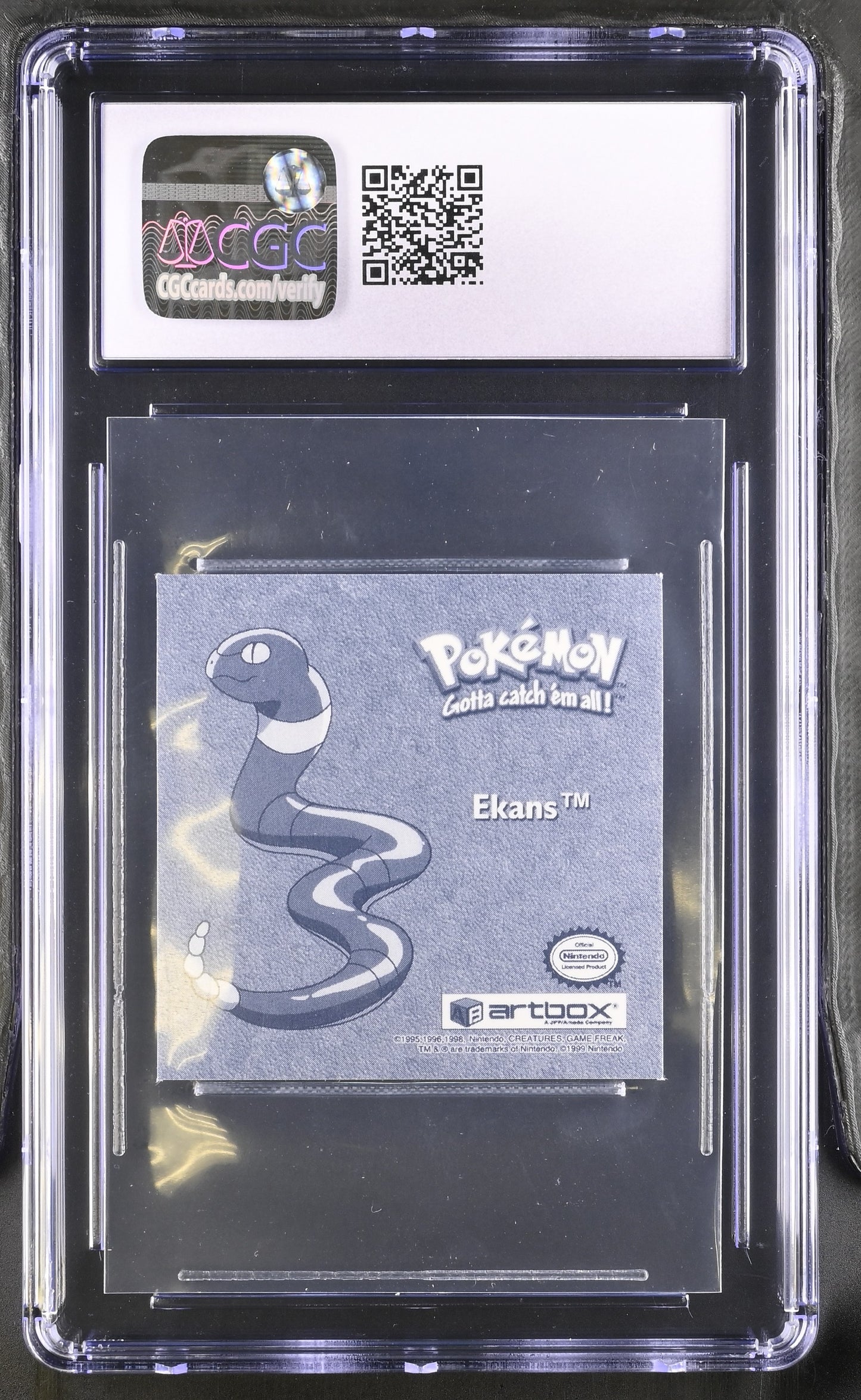 1999 Pokémon TCG Ekans #Pr21 English CGC 10