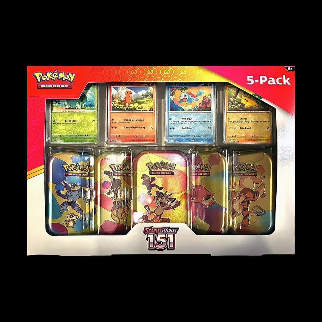 151 Costco Pokemon Mini Tin 5-Pack | CardsHQ - Shop Sports Cards 151 Costco Pokemon Mini Tin 5-Pack | CardsHQ - Shop Sports Cards