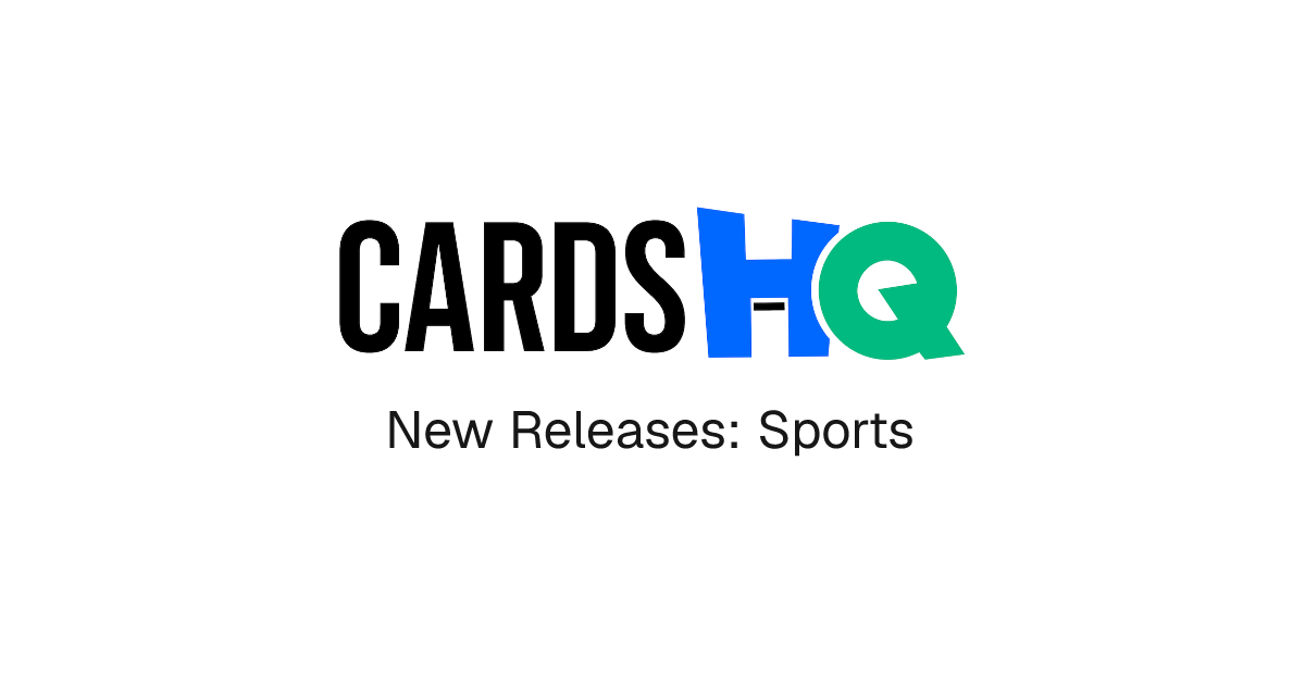 New Releases: Sports | CardsHQ - Shop Sports Cards, Pokemon Cards ...