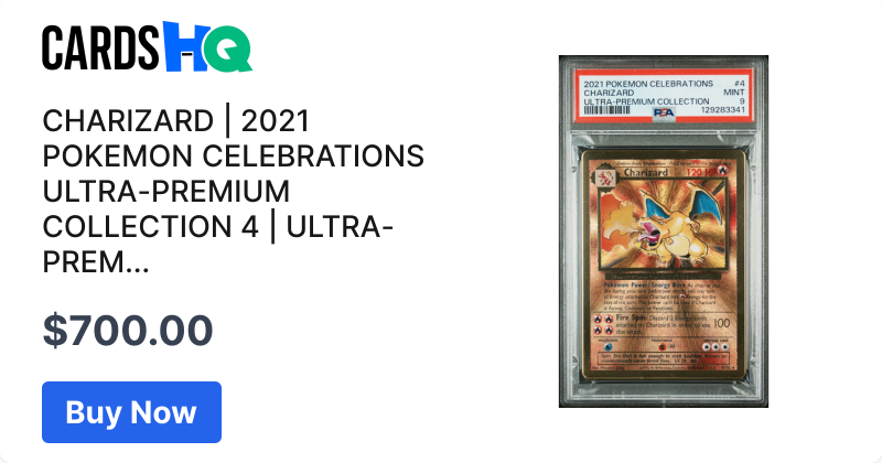 CHARIZARD | 2021 POKEMON CELEBRATIONS ULTRA-PREMIUM COLLECTION 4