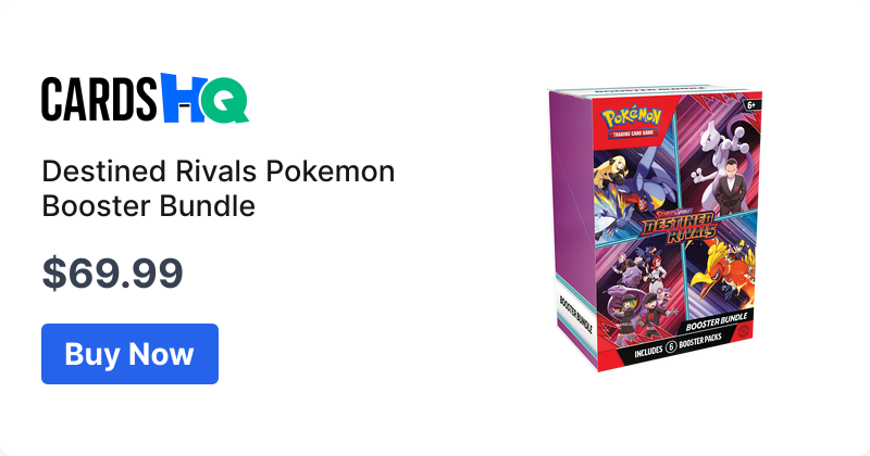 Destined Rivals Pokemon Booster Bundle | CardsHQ - Shop Sports