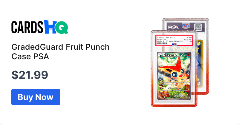 GradedGuard Fruit Punch Case PSA | CardsHQ - Shop Sports Cards
