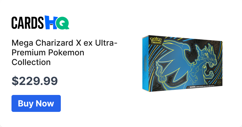 Mega Charizard X ex Ultra-Premium Pokemon Collection | CardsHQ
