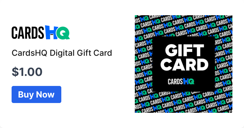 CardsHQ Digital Gift Card | CardsHQ - Shop Sports Cards, Pokemon Cards,  Boxes & Supplies